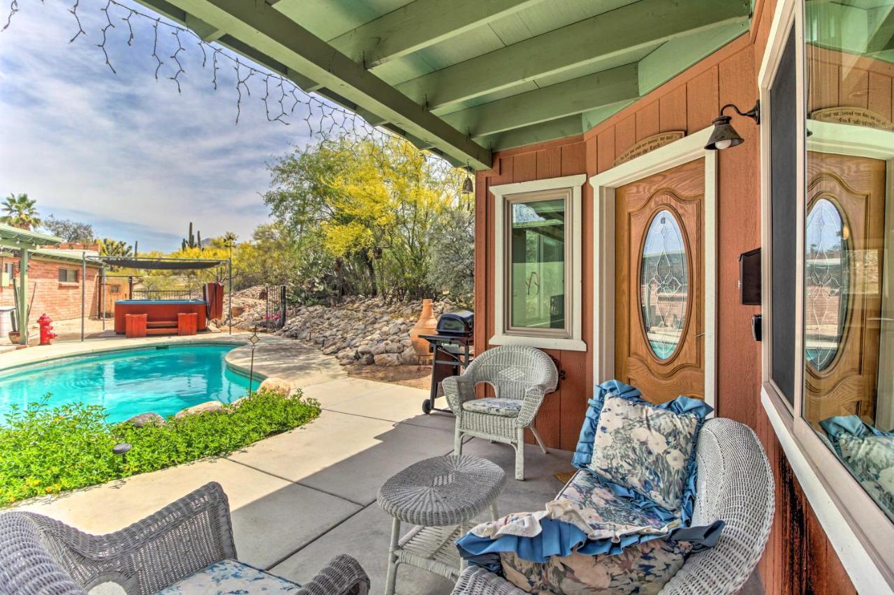 Lovely Tucson Home With Private Pool And Hot Tub! Eksteriør bilde